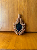 Azurite Copper Wire Wrap Pendant